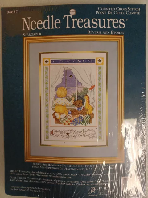 New Needle Treasures Counted Cross Stitch Kit. 'Stargazer'.