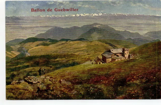 GUEBWILLER - Le GRAND BALLON - Alsace - Haut Rhin - CPA 68 - Illustrateur