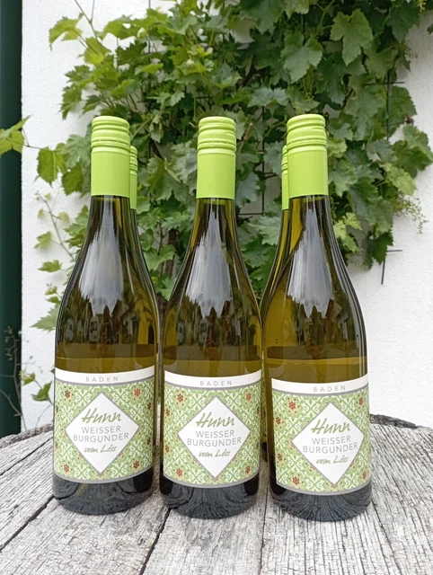 LETZTES HUHN BADEN 6x750ml Weisser Burgunder Halbtrocken 12% vom Löss ...