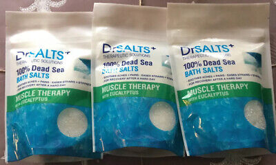 Paquetes Dr Salts 100 % sales de baño del Mar Muerto 150 gm x 5 BN