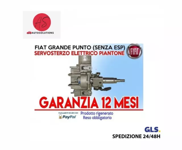 Servosterzo Piantone Elettrico - Fiat Grande Punto (Senza Esp) 51826526