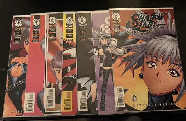 Shadow Lady The Awakening Comic Lot 1 2 3 4 5 6 7 - Dark Horse Comics Katsura