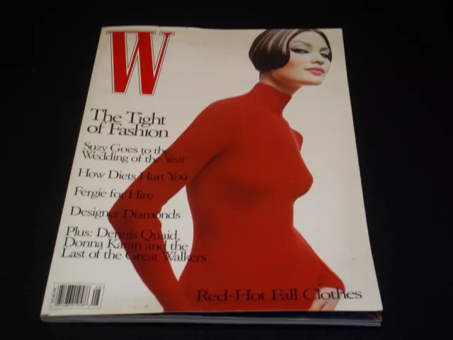 1995 August W Magazine - Shalom Harlow Fashion Issue - O 13142