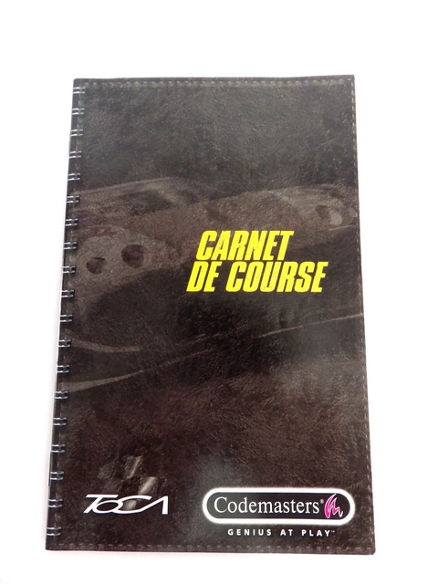 Manual Livert Book Toca Pad Race for PS2 PLAYSTATION 2 Without Games