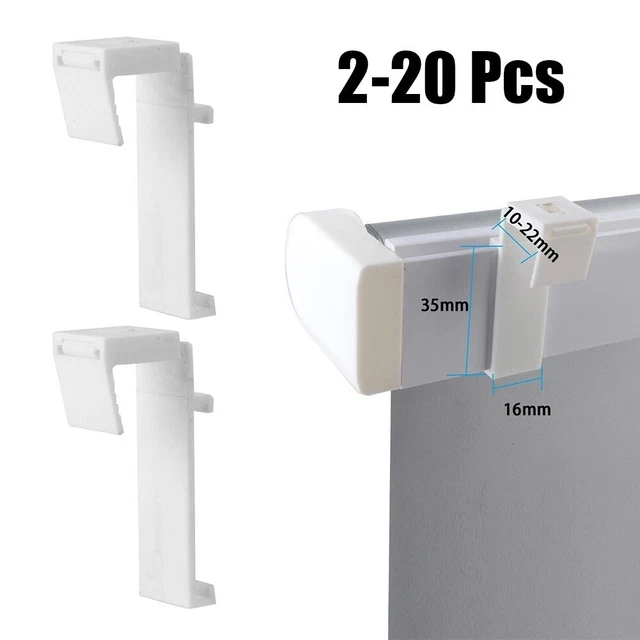 Soporte 2-20x abrazadera ciega plástico sin taladrar faja soporte puerta soporte