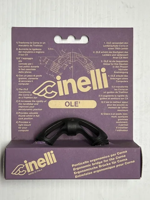 Cinelli Ole Joiner For Corna Vintage Handlebar Extensions NOS NIB
