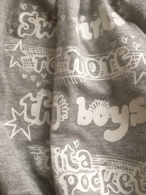 Fabulous Girls Bundle Casual Age 12 Designer Items hoody top pantaloni Nuovo❤️ 3