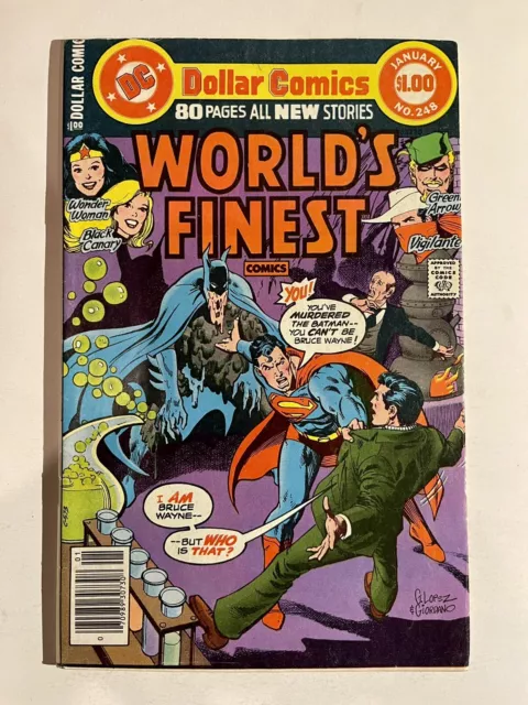 World's Finest #248 DC Pub 1978 Sharp Copy See Description