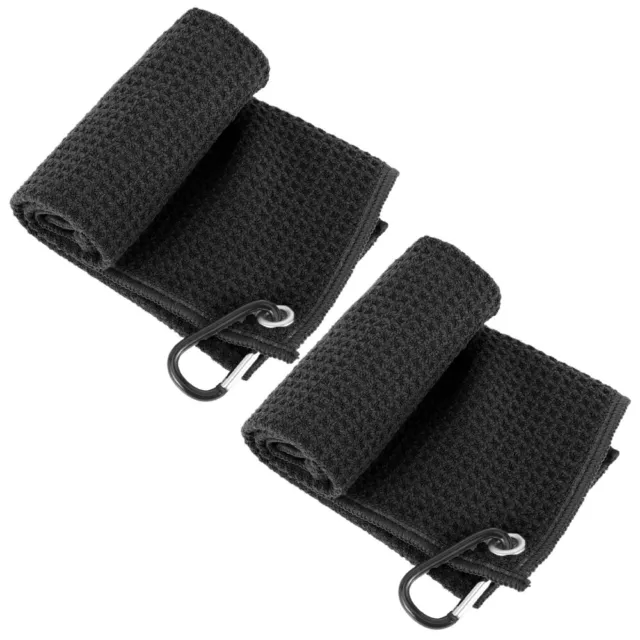 2 Pcs Fibre Superfine Serviette De Golf Homme Nettoyeur À