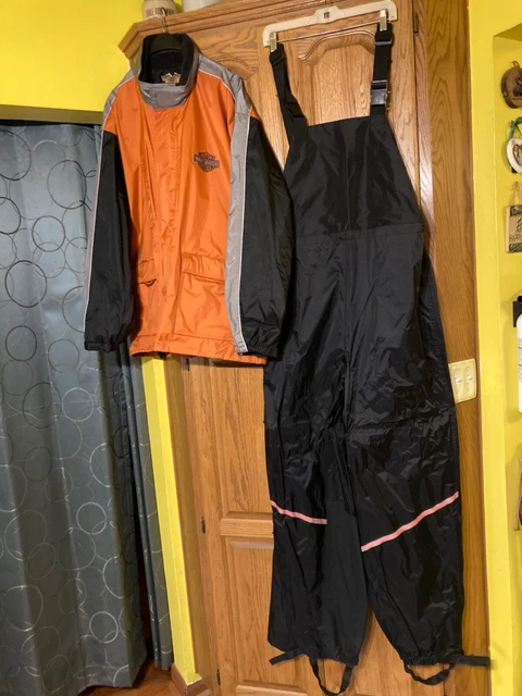 Harley Davidson XL 2 pc rain suit
