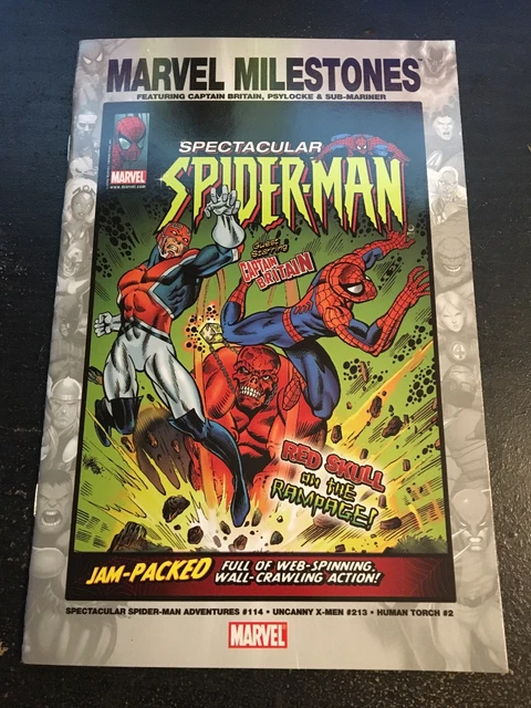 Marvel Milestones:Captain Britian,Psylocke&Sub-Mariner, Incredible Condition 9.4