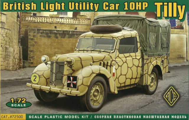 Ace 1/72 (20mm) Austin 10HP "Tilly" British Light Utility Car