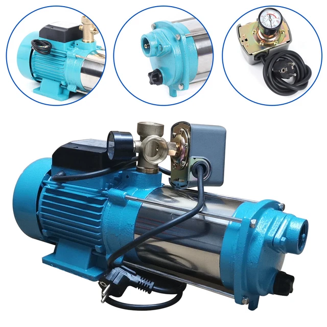 Pompe de jardin 1800 W - Pompe centrifuge - 4000 l/h - Pompe à eau