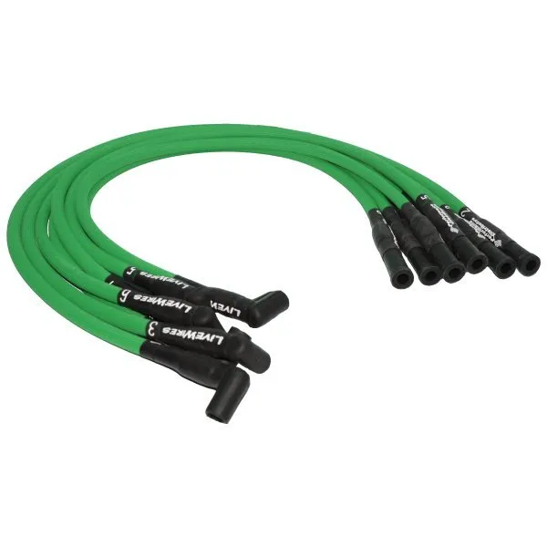 LiveWires Spark Plug Ignition Leads R53 MINI Cooper S JCW R50 R52 R53 - GREEN