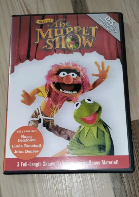 Best of The Muppet Show 25th Anniversary Kermit Frog DVD Harry Belafonte
