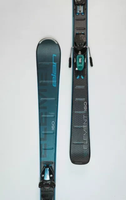 Ski Elan Element black/blue Parabolik 160cm + ELW 9 Bindung Mo.2019/20 (PE#214)