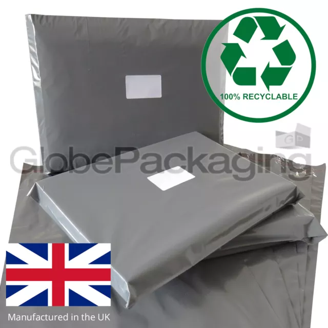 Strong Grey Postage Mailing Bags *100% Recyclable*