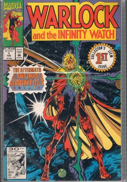 WARLOCK AND THE INFINITY WATCH #1 VF/NM Marvel Comics Feb 1991