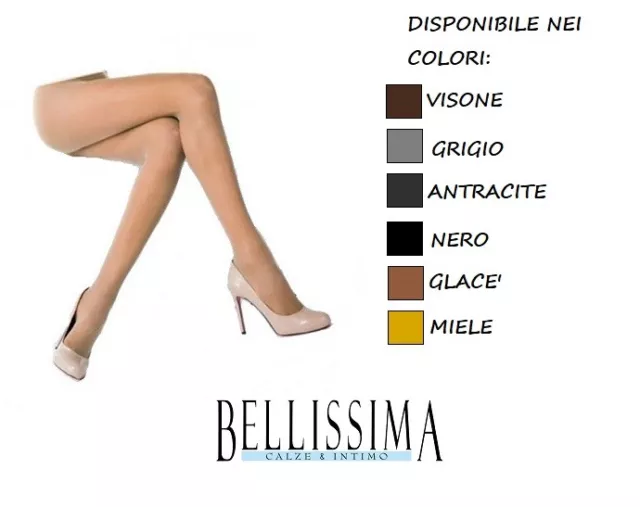 Un Paio Di Collant Donna Bellissima 15 Den Art. Special 15 Col. E Mis. A Scelta