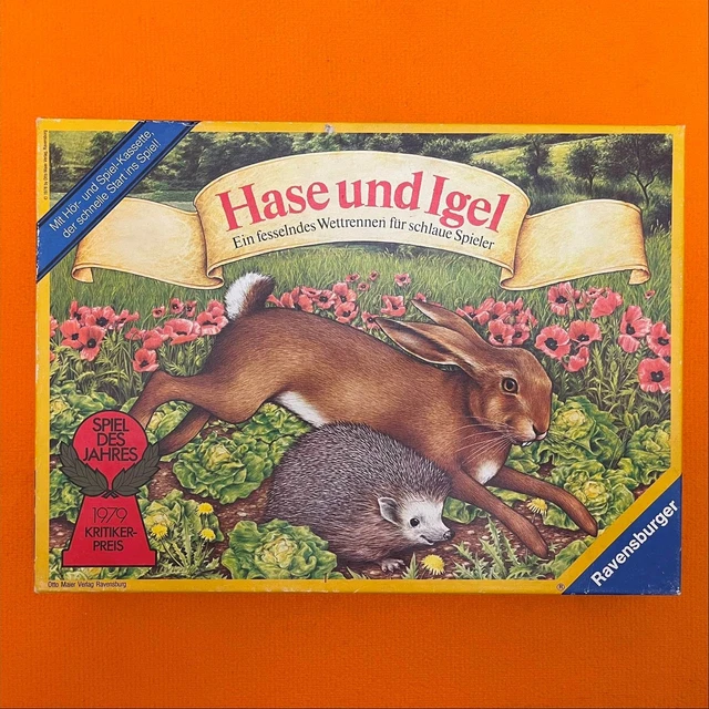 Hase und Igel - Ravensburger - geniales Spiel mit original Kassette - SdJ 1979