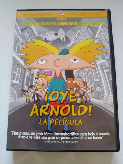 Oye Arnold La Pelicula Animacion 2003 - DVD Español Ingles Turco Region 2 Am