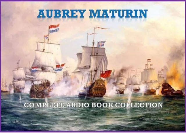 Patrick O'Brian - The Aubrey Maturin Chronicles  Vol:1-7 Complete Set DVD MP3