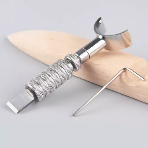 Adjustable DIY Manual Rotary Tools Leather Carving Swivel Knife Blade Tools Kit