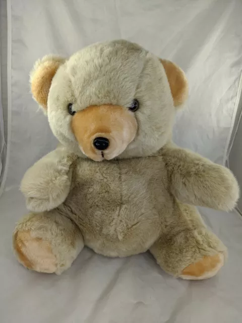 Walmart Tan Brown Bear Plush 16" Stuffed Animal Toy