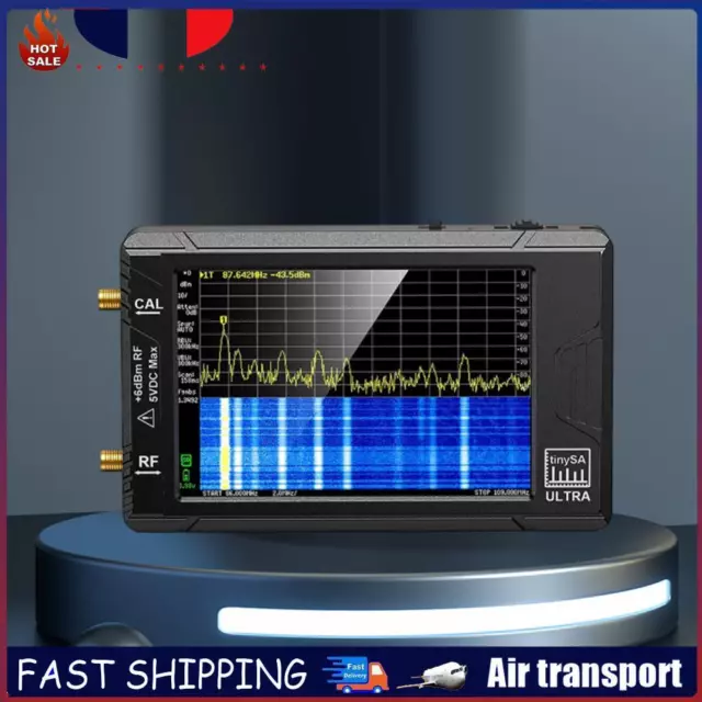 Handheld Spectrum Analyzer 100kHz-350MHz Signal Generator(for TinySA ULTRA) FR