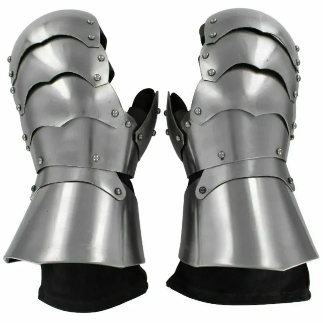 Medieval Battle Gauntlets ~ Armor Gloves ~Hand protection ~Warrior Larp Gloves