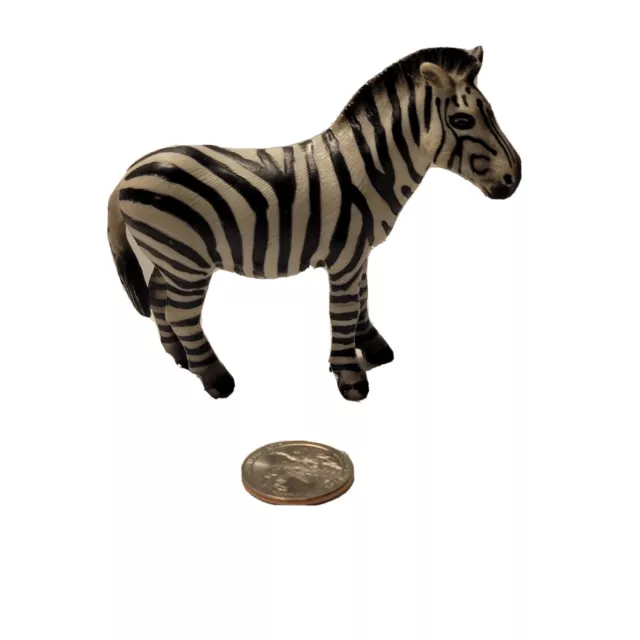 Schleich ZEBRA Adult Mare 1998 Retired Animal Figure 14148