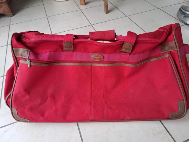 sac voyage LONGWAY  Rouge -  long.71cm x larg. 25cm x H 37cm