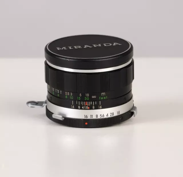 Auto Miranda E 1:1.8 50mm  50 mm F 1.8 Objektiv | vom Fachhändler