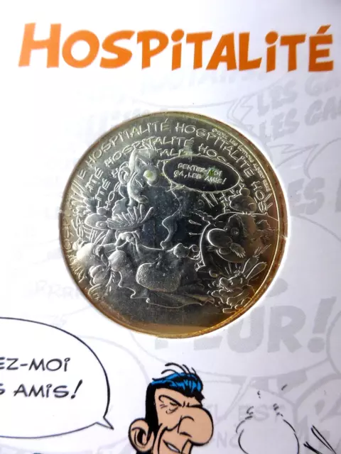 FRANCE Astérix N° 3 . HOSPITALITÉ -France Coffret - Pièce de 10 euros Argent -