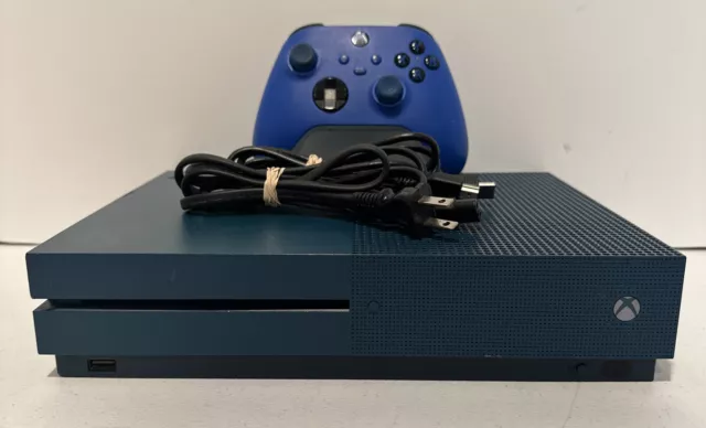 Xbox one s deep blue special edition discount