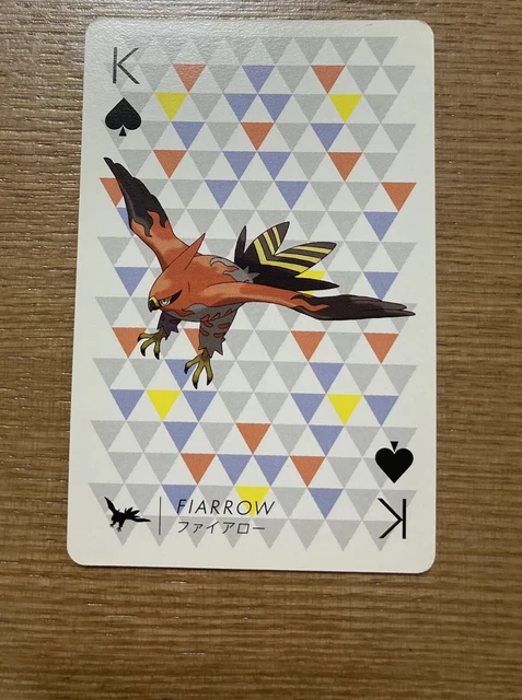 【NEAR MINT】Pokemon Poker Card Pokemon Playing Card Talonflame X-19