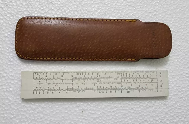 SUPER RARE - Vintage HEBREW / ISRAEL TADIRAN  Slide Rule With Case