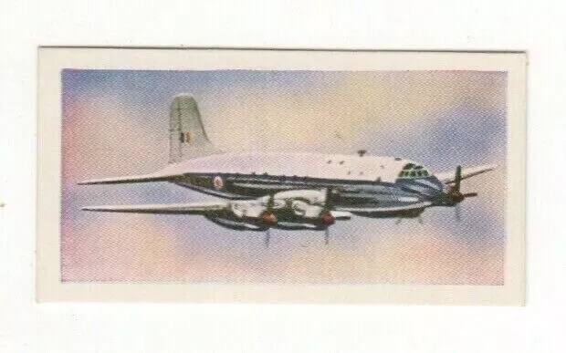 Aviation trade card 1958 - Modern Aircraft. RAF Handley-Page Hastings