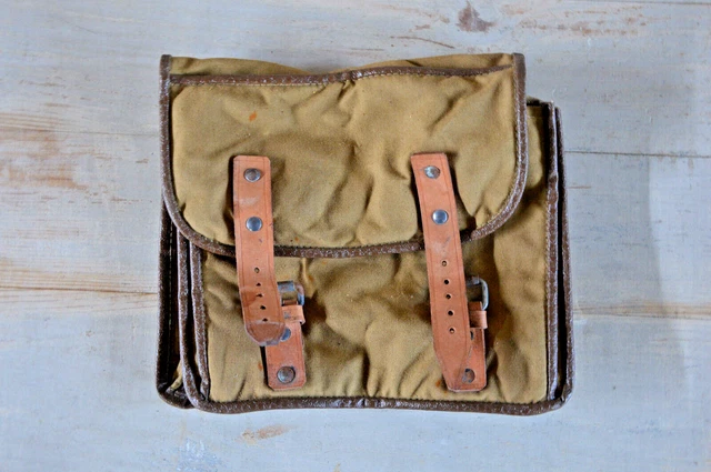 ancienne-pochette-sacoche-en-toile-et-cuir-pour-le-v-lo-cyclisme-ou