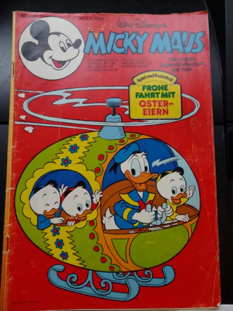 Micky Maus Heft Nr. 14 von 1980