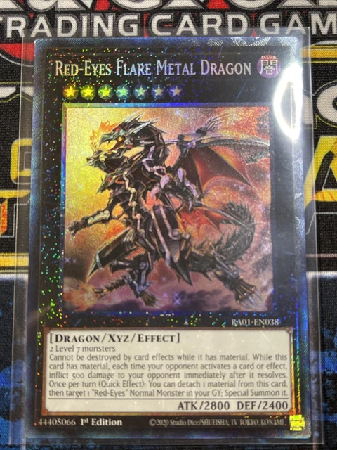 Red-Eyes Flare Metal Dragon - Collector's Rare RC04-JP039 - Yu-Gi-Oh! Japanese Rarity Collection