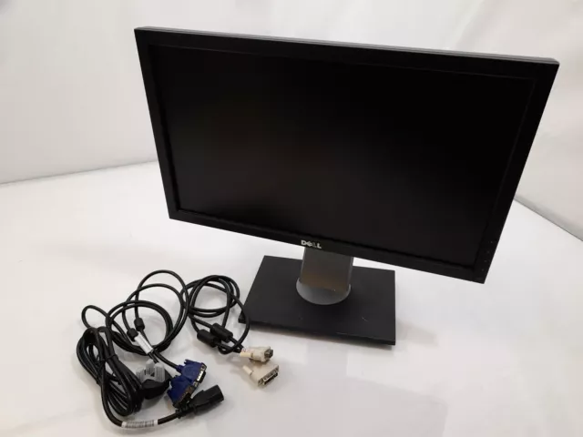 Dell P2010HT 20 inch VGA DVI-D DisplayPort 1600x900 Monitor With Stand
