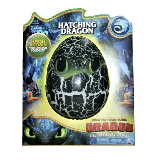 Hatching Baby Toothless DREAMWORKS HOW TO train your Dragon Hatching Toothless Interactive Baby ...