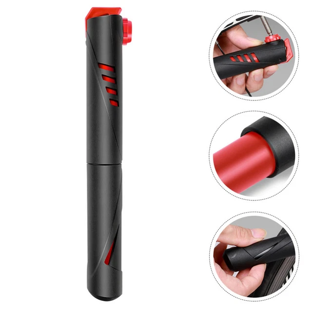 Pompa Per Bicicletta 120 PSI Pompa Ad Aria Portatile Con - Foto 5