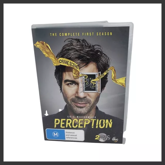 PERCEPTION Season 1 DVD Region 4 TV Show Very Good Condition FREE POSTAGE