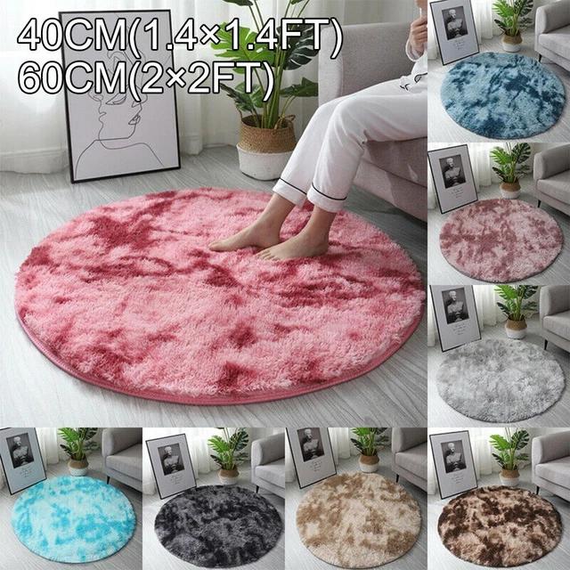 Alfombra de salón zona zottig decoración suelo dormitorio esponjoso