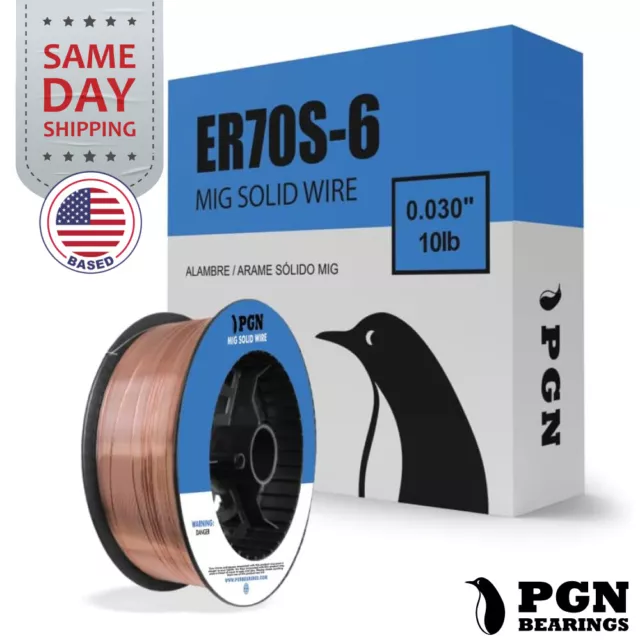 ER70S-6 .030" (0.8 mm) - 10-Lb - Mild Steel MIG Welding Wire