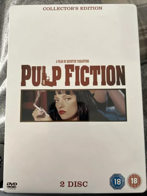 Pulp Fiction (DVD, 2008) Steelbook 2 Disc Collector’s Edition