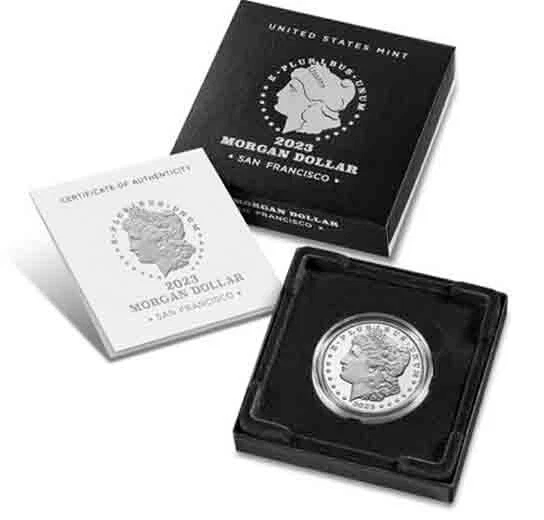 2023-S Proof Morgan silver dollar