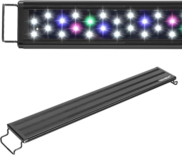 LED Aquarium Light Full Spectrum for 12 Inch to 16 Inch Fish Tank Light Fresh Wa